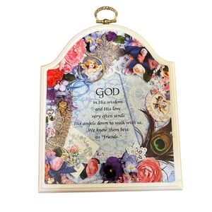 Paula’s Victorian Keepsake Plaque Friends Plaque